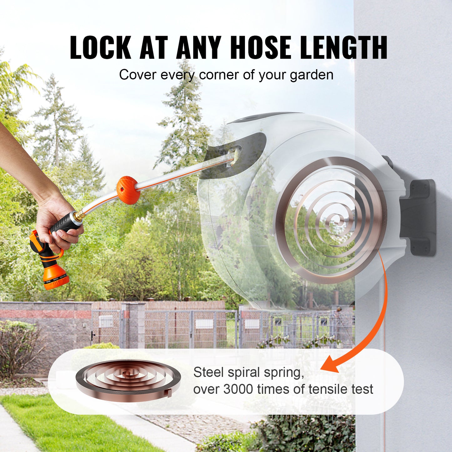 Vevor Retractable Hose Reel