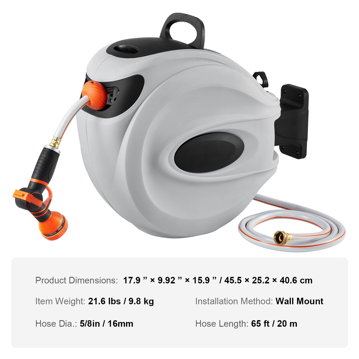 Vevor Retractable Hose Reel