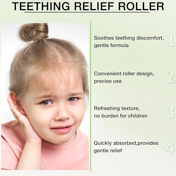 Allorases Teething Relief Roller